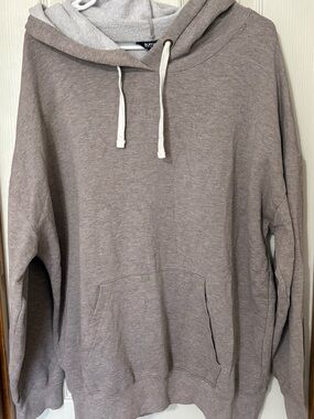 Buffalo David Bitton Men's Taupe Hoodie Sweatshirt XL